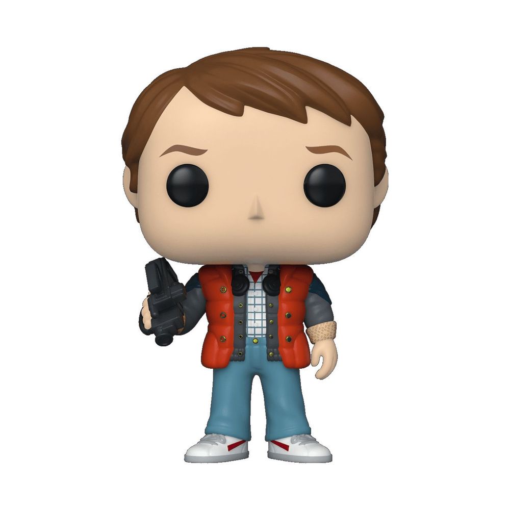 Funko Pop! Movies Back To The Future Marty In Puffy Vest 3.75-Inch Vinyl Figure