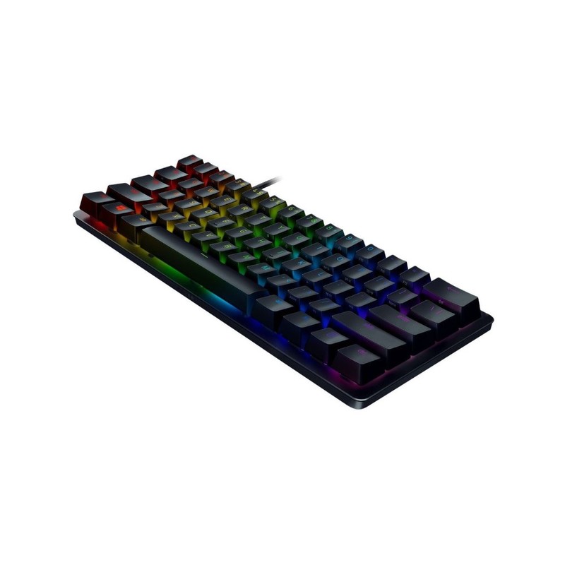 Razer Huntsman Mini 60 Gaming Keyboard  - Clicky Optical Switch Purple - Black (US English)