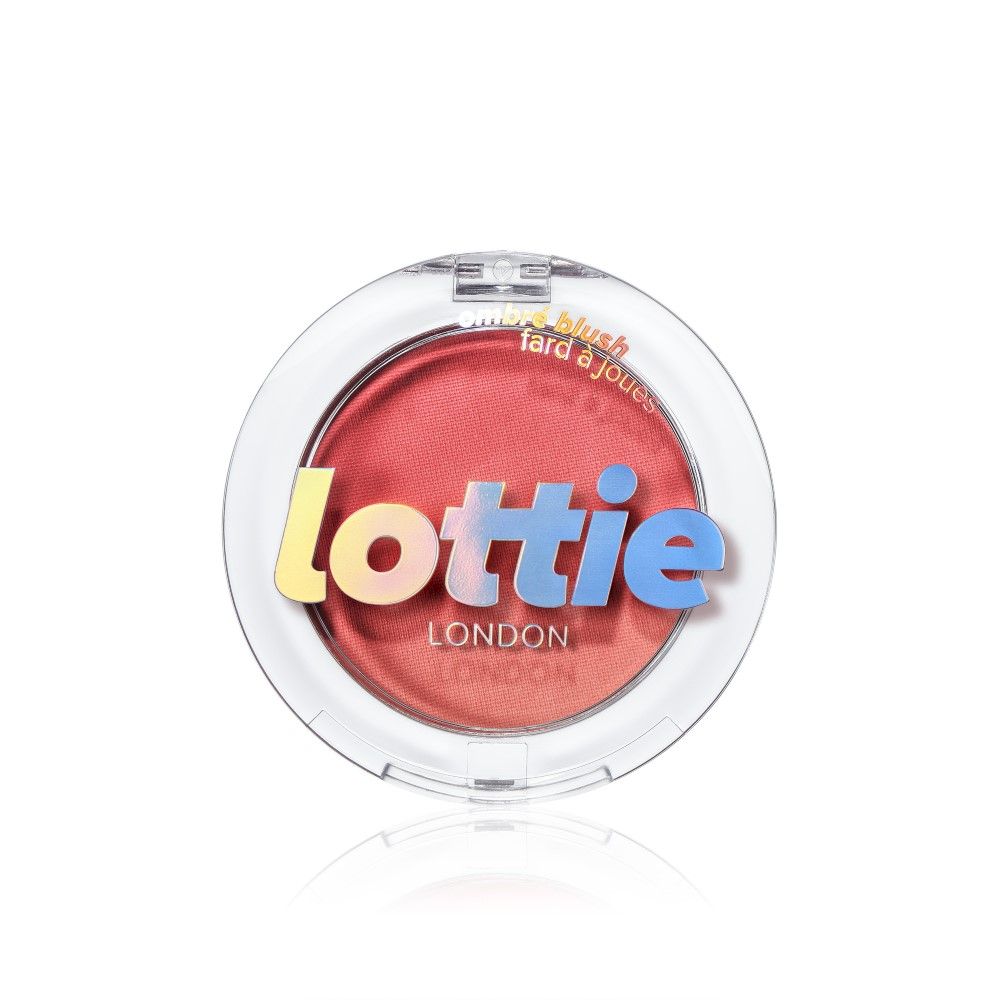 Lottie Ombre Blush Duo Tone Ombre Powder Blush Red Hot Deep Berry