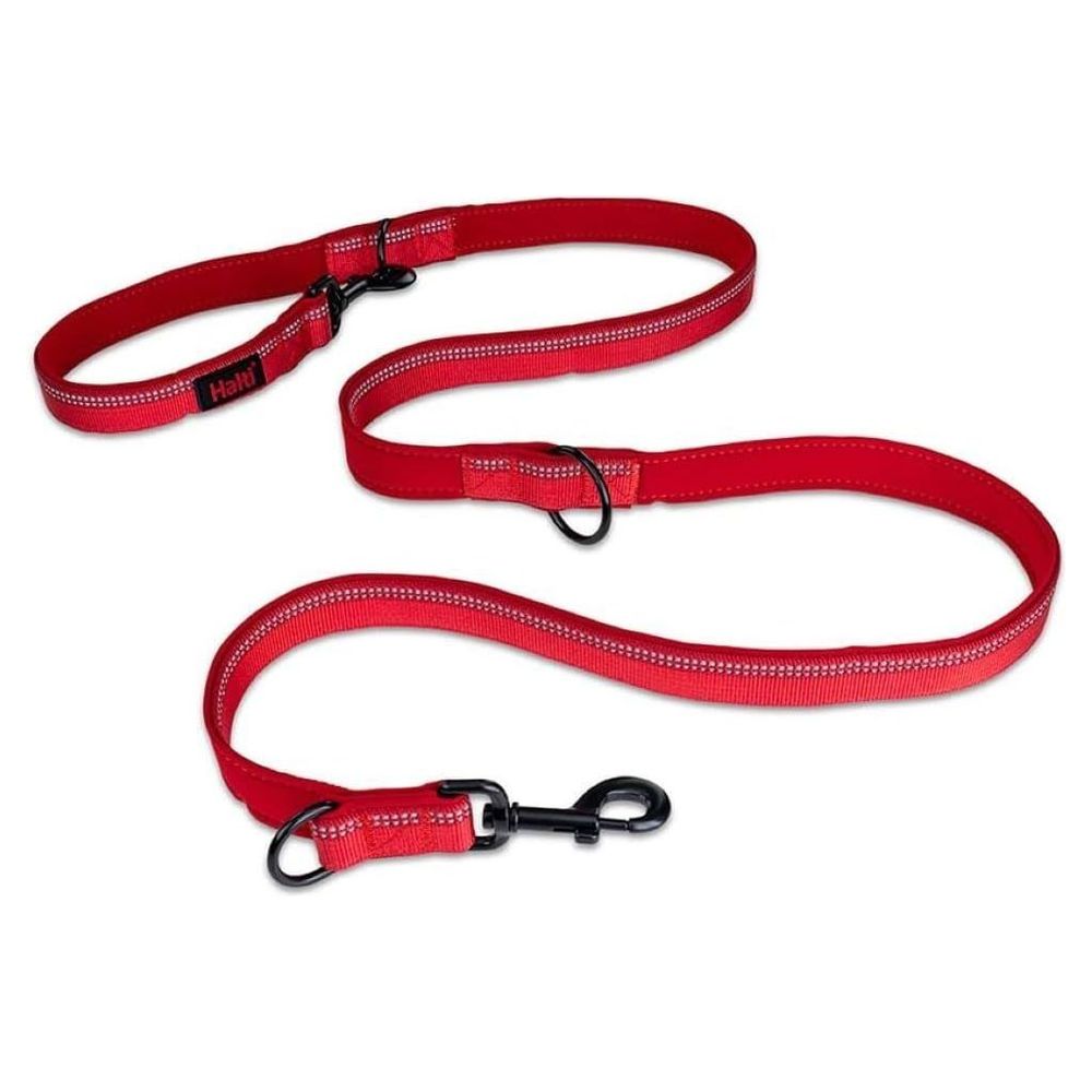 Company of Animals Halti Double Ended Lead Red Large