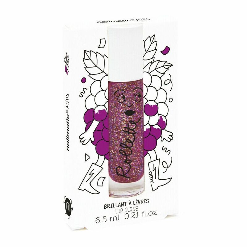 Nailmatic Kids Blackberry Rollette Lip Gloss