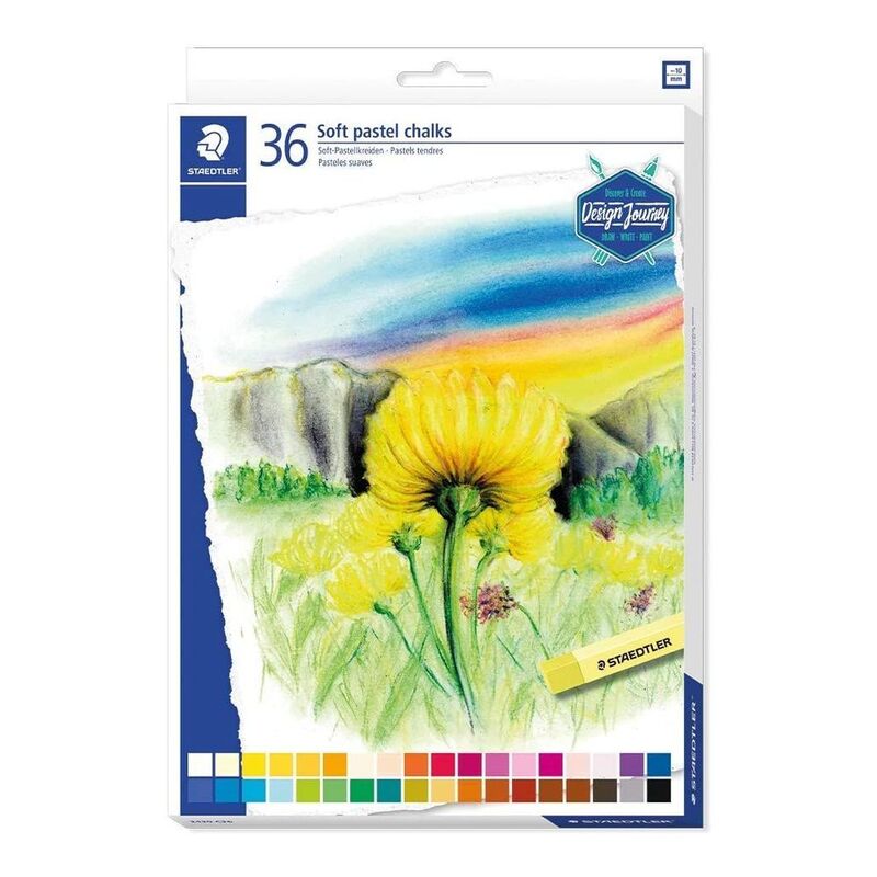 Staedtler Soft Pastel Chalks - Assorted Colours (Set Of 36) Staedtler Soft Pastel Chalks - Assorted Colours (Set Of 36)