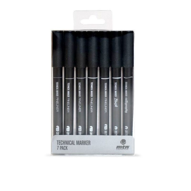 Montana Colors Technical Markers 0.1-1 mm (Pack of 7) Montana Colors Technical Markers 0.1-1 mm (Pack of 7)