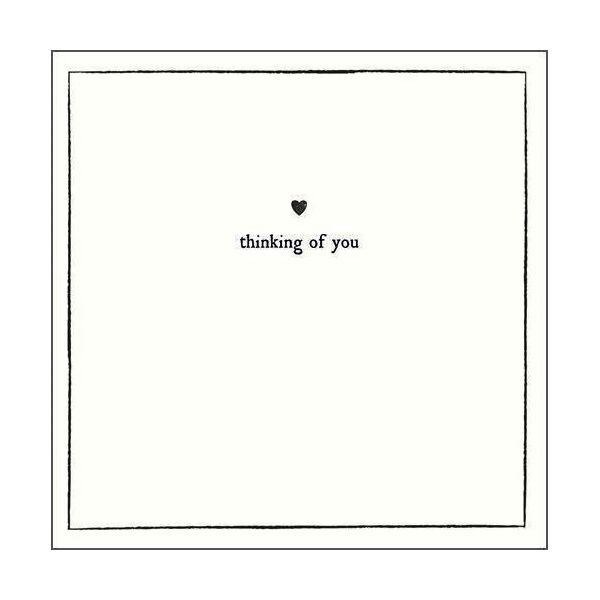 Alice Scott Thinking Of You Little Heart Greeting Card (160 x 156mm) Alice Scott Thinking Of You Little Heart Greeting Card (160 x 156mm)