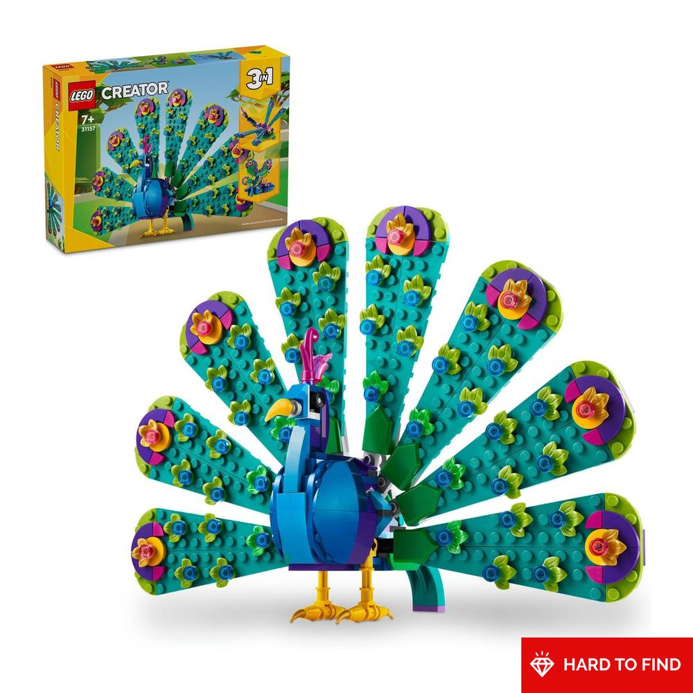 LEGO Creator Exotic Peacock 31157 (355 Pieces)