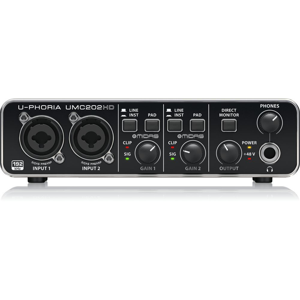 Behringer UMC-202HD Audio Interface