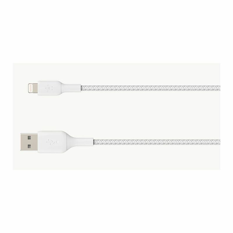 Belkin Boost Charge Lightning Cable Braided 1M White Belkin Boost Charge Lightning Cable Braided 1M White