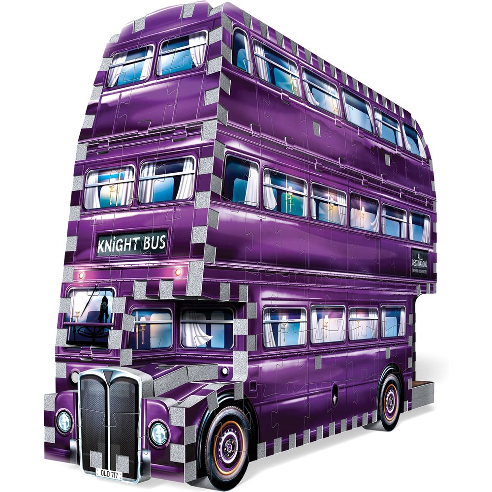 Wrebbit Harry Potter Harry Potter The Knight Bus 280 Pcs 3D Puzzle