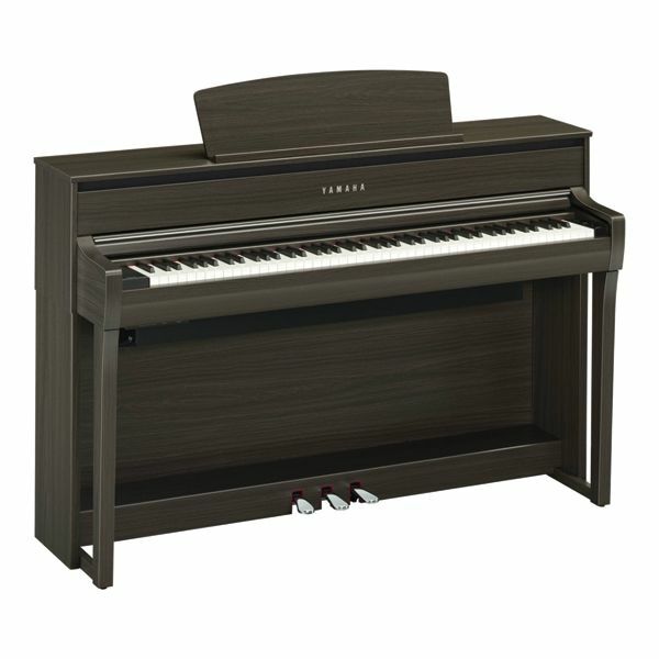 Yamaha Clavinova CLP-775 Digital Piano with Bench Dark Walnut