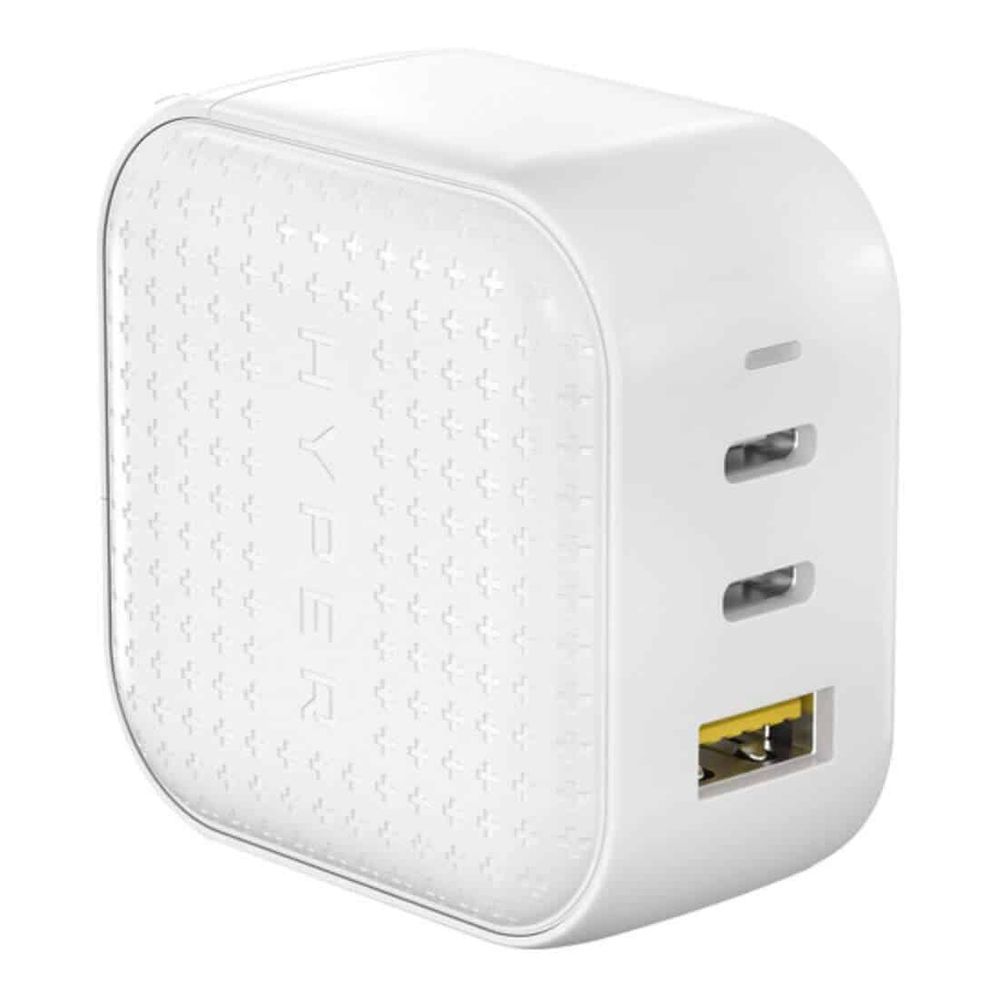 Hyper Hyperjuice 66W Gan USB Type-C Charger - White