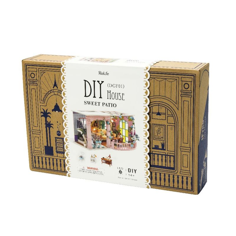 Robotime Sweet Patio Dyi Dollhouse Kit Robotime Sweet Patio Dyi Dollhouse Kit
