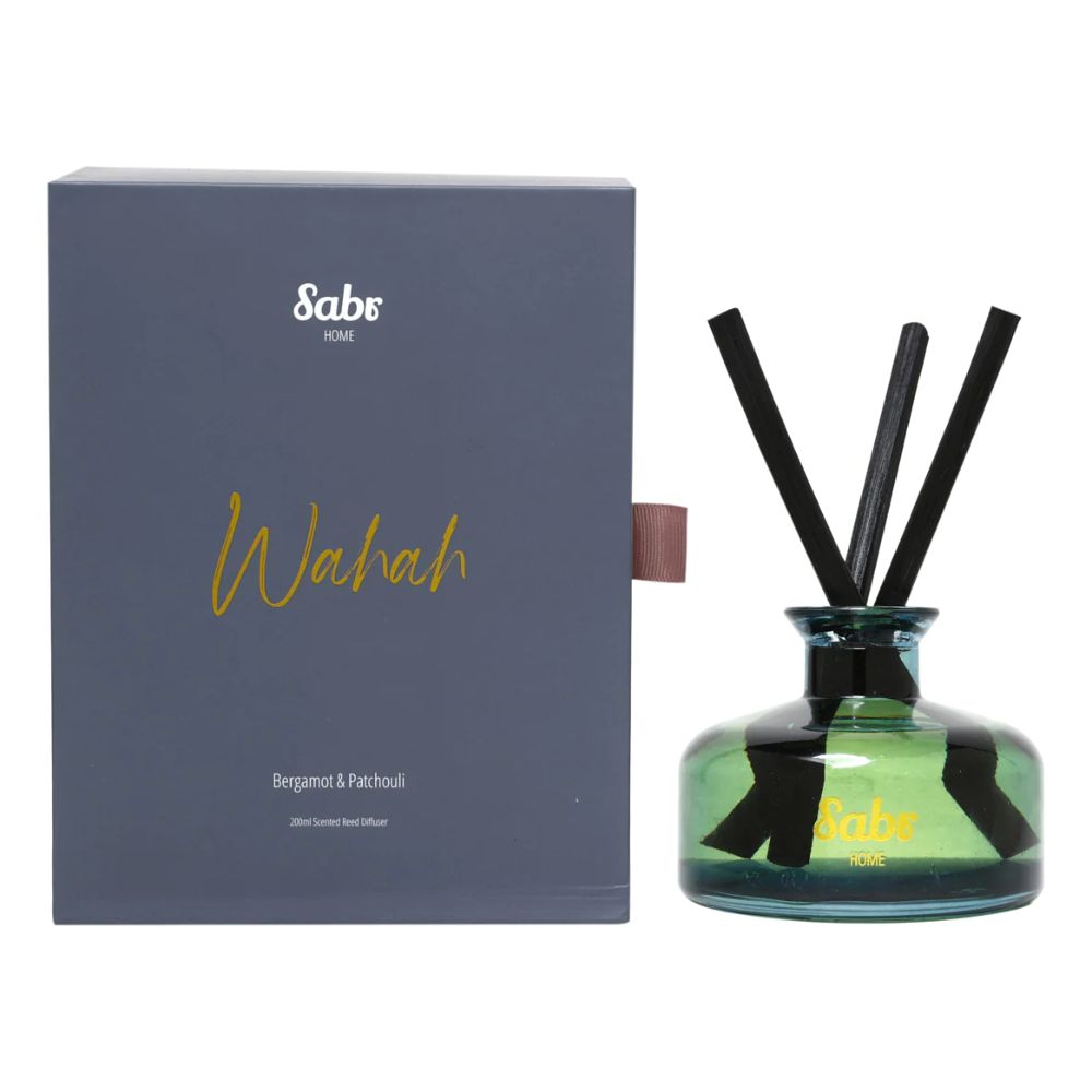 Sabr Wahah Scented Reed Diffuser Bergamot & Patchouli 200ml