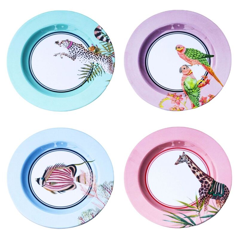 Yvonne Ellen Picnic Side Plates (Set of 4)