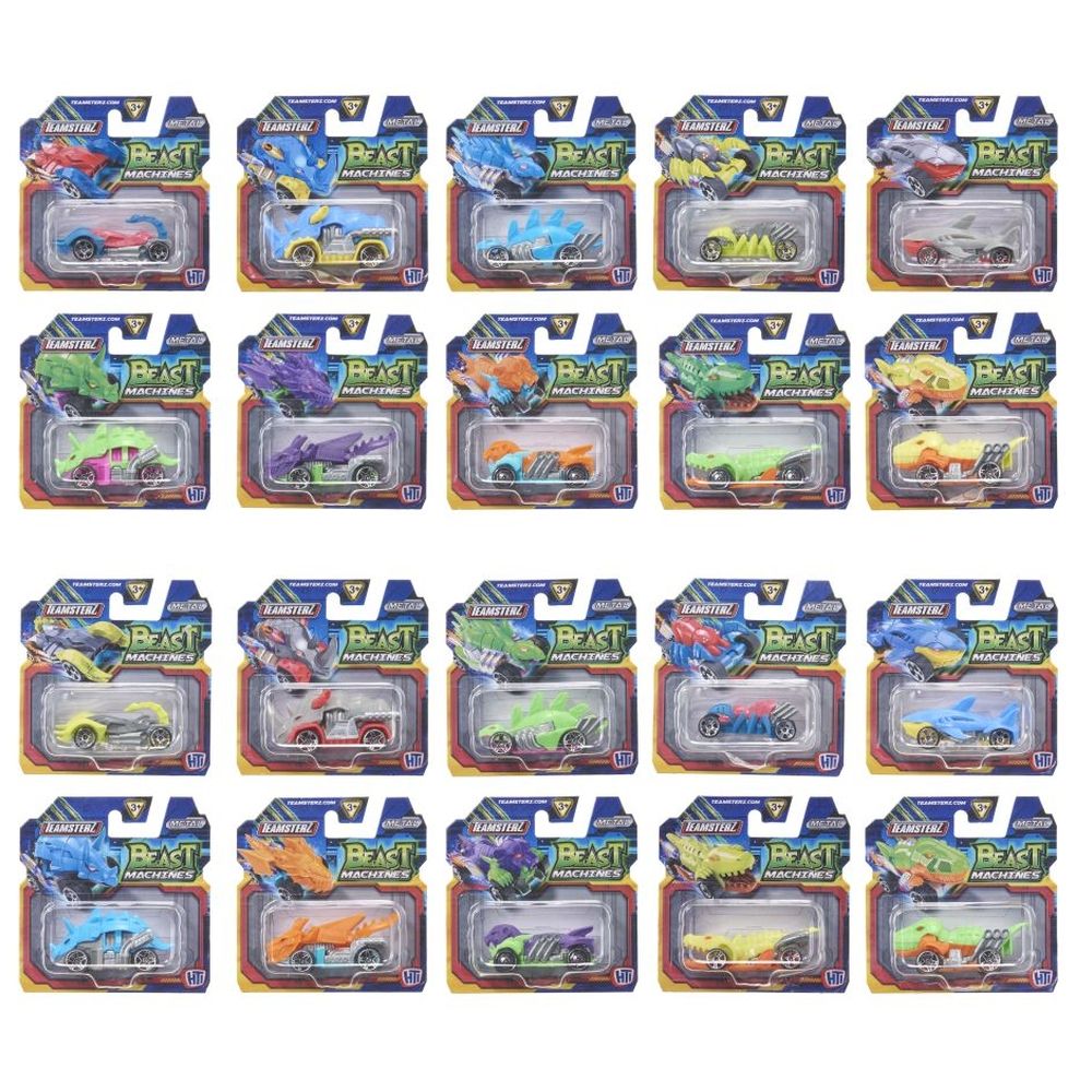 Teamsterz Beast Machines Single Pack Die-Cast Car 1417432 (Assortment - Includes 1)