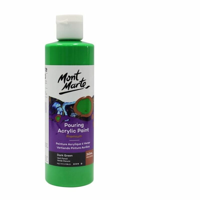 Mont Marte Pouring Acrylic 240Ml Dark Green