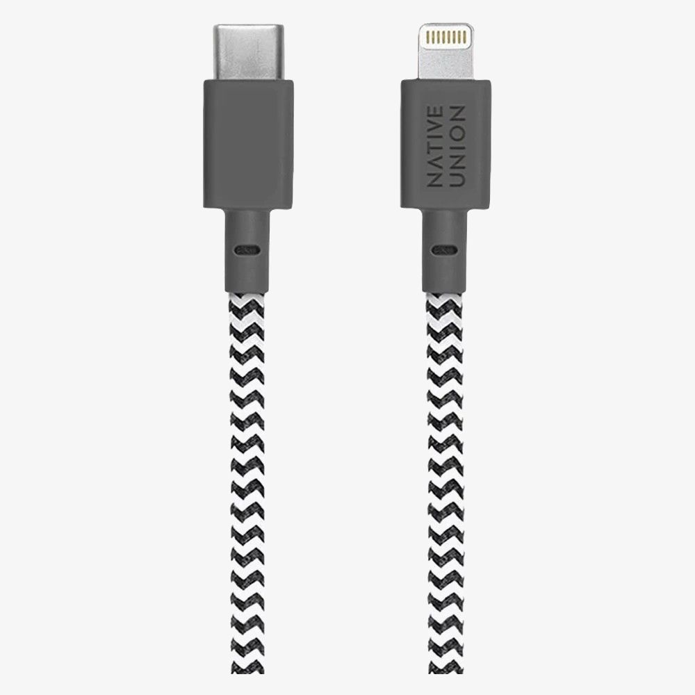 Native Union Belt Cable KV C To C 1.2m - Zebra