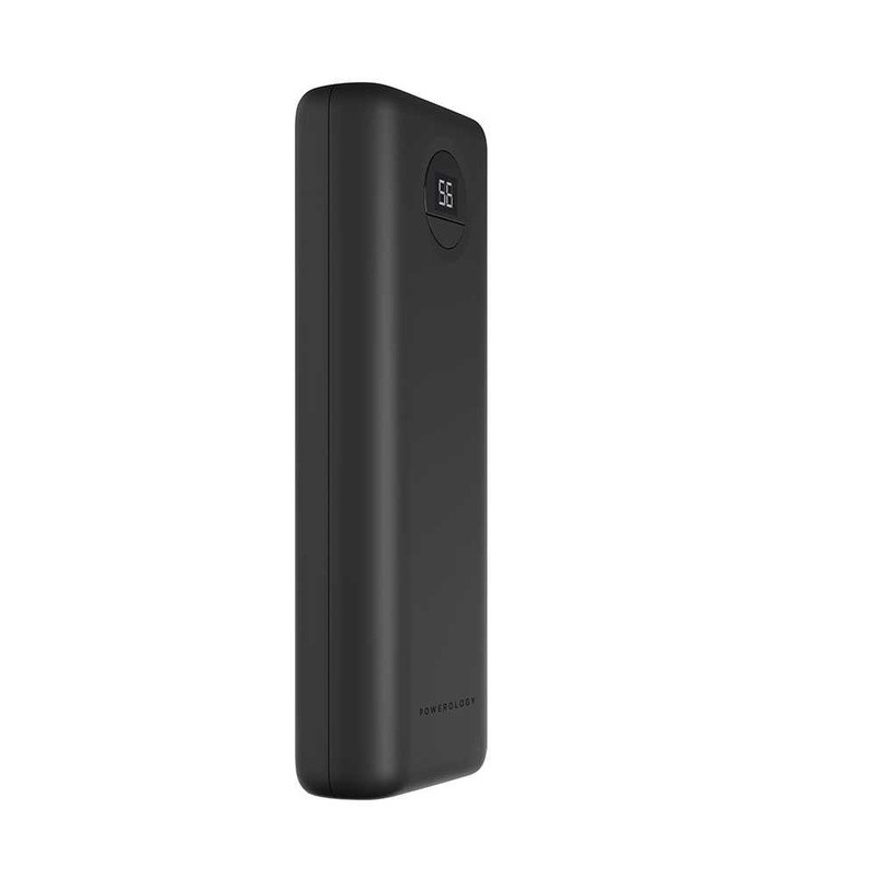 Powerology Compact Power Bank 20000mAh PD 30W Black