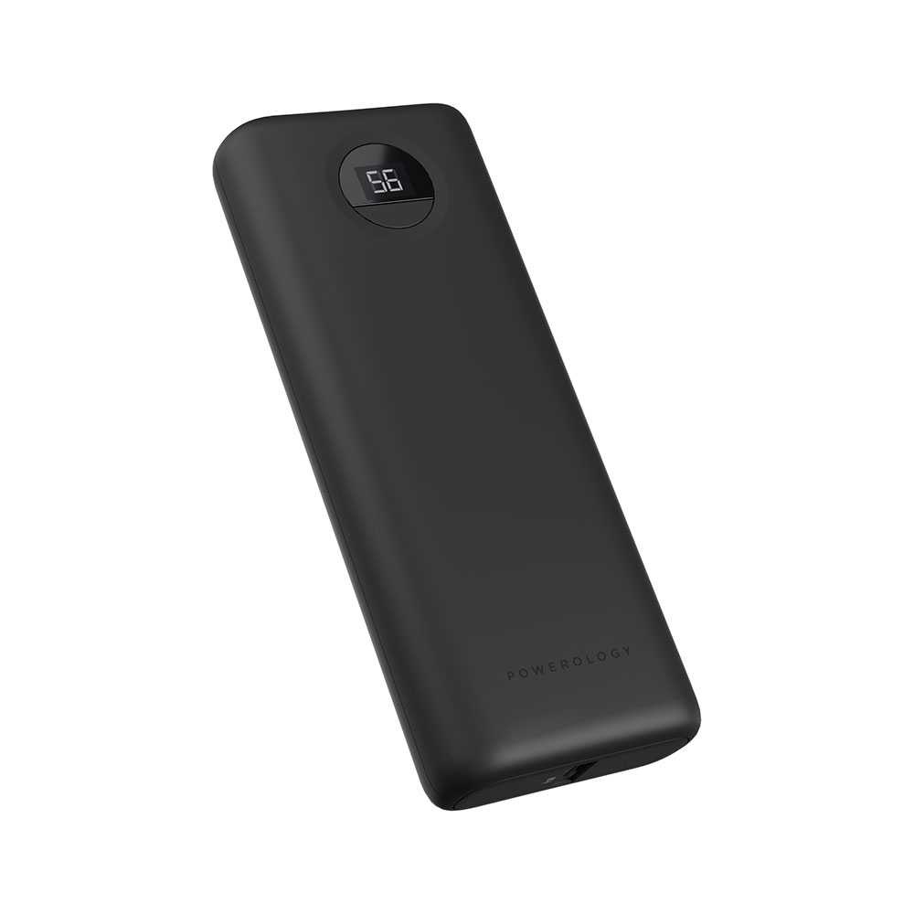 Powerology Compact Power Bank 20000mAh PD 30W Black