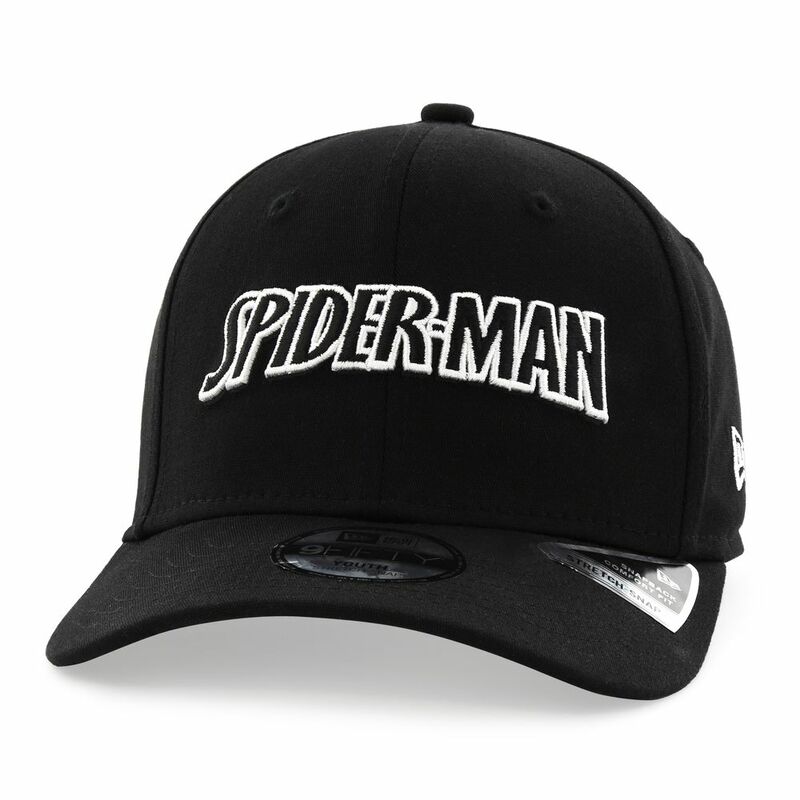 New Era Kids Superhero Ss Spider-Man Cap Youth Boys Cap Black Youth