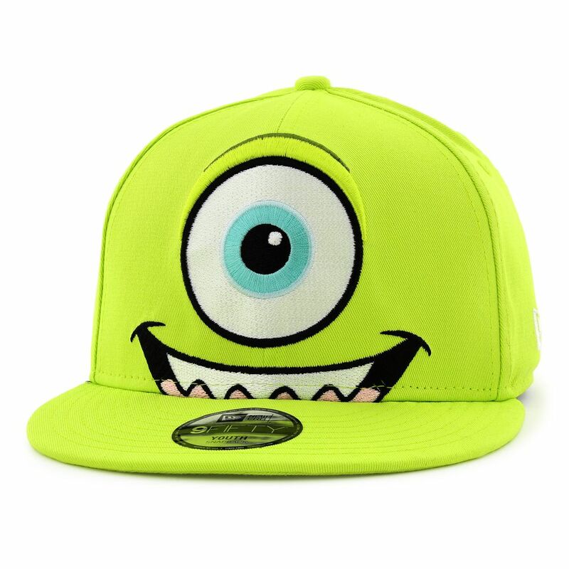 New Era Kids Monster Inc Head Cap Youth Boys Cap Bright Green Youth