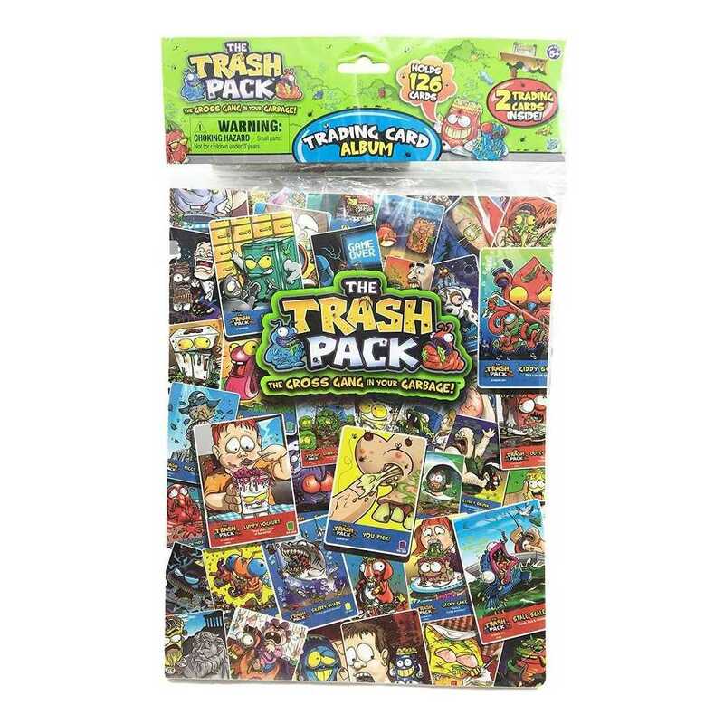 Trash Pack Trading Cards Album Set New Series