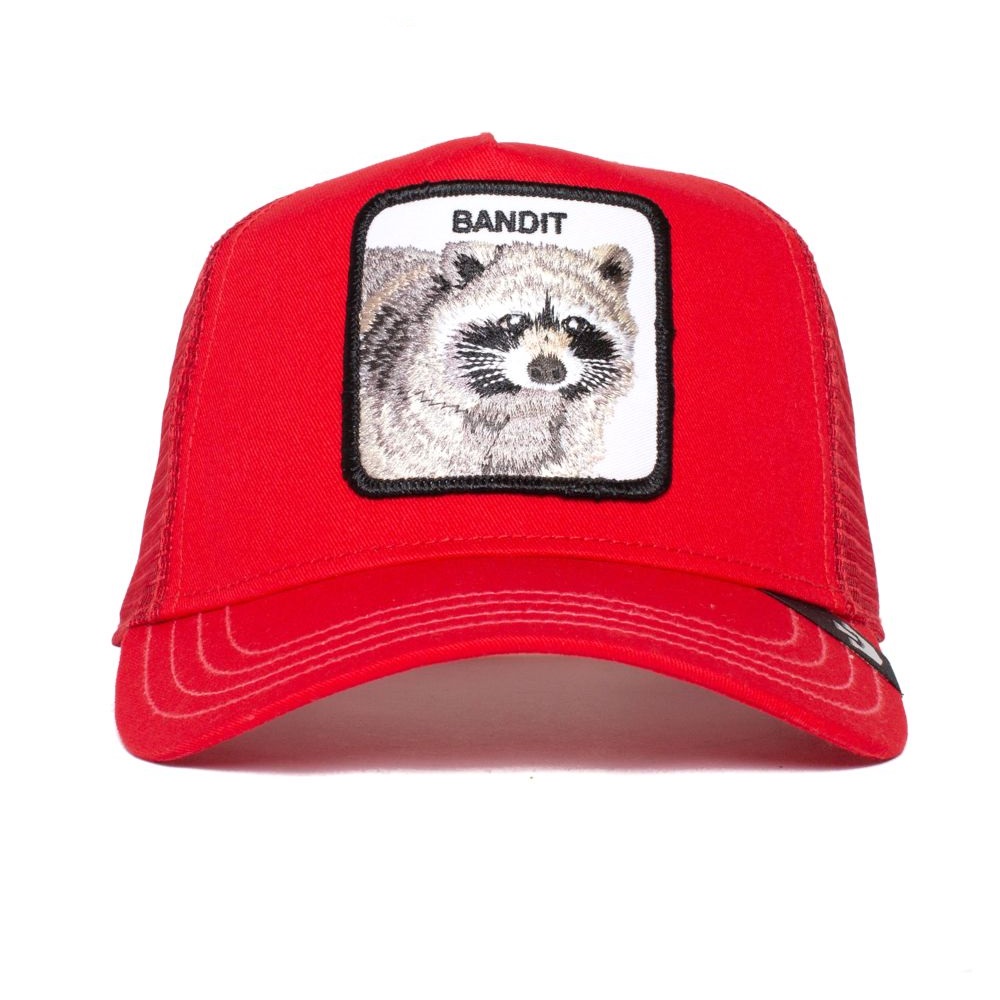 Goorin Bros The Bandit Unisex Trucker Caps Red