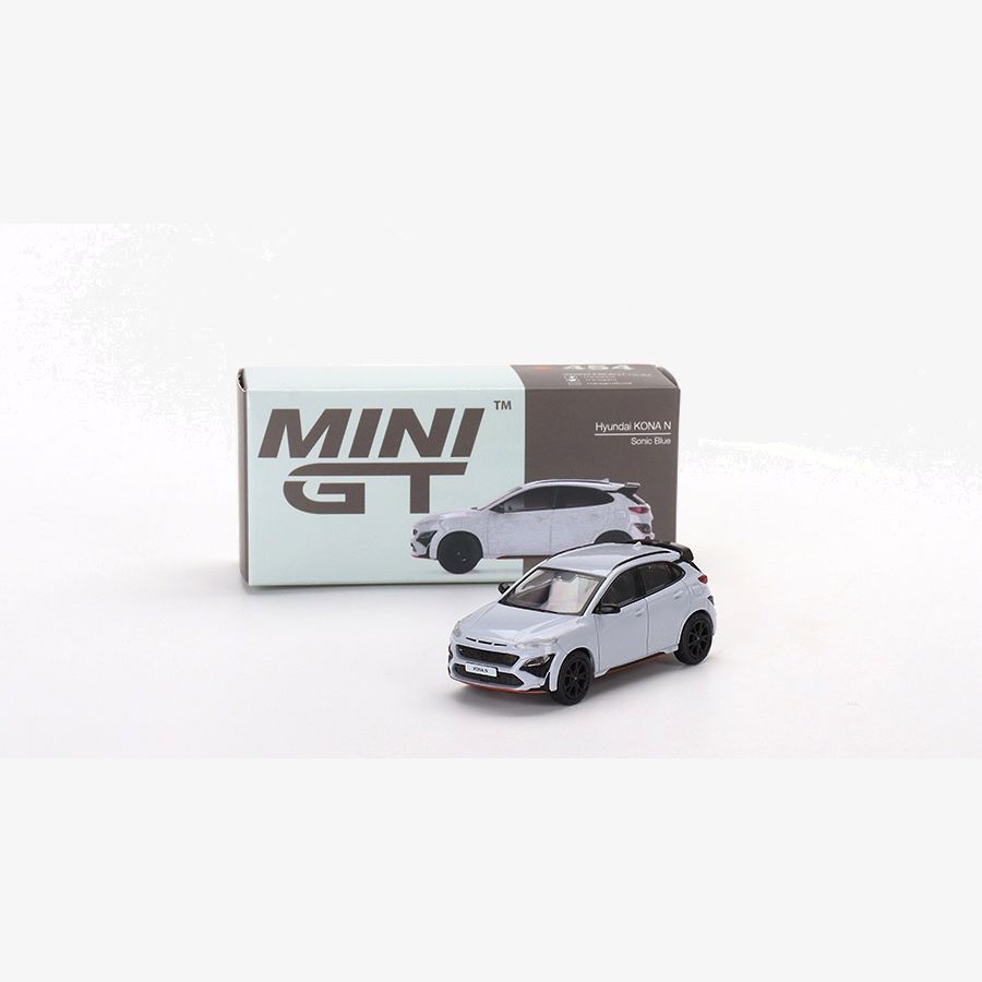 Mini GT Hyundai Kona N Sonic Blue 1.64 Diecast Car (454)