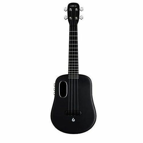 Lava U Freeboost Carbon Fibre Electric-Acoustic Concert Ukulele Black Lava U Freeboost Carbon Fibre Electric-Acoustic Concert Ukulele Black