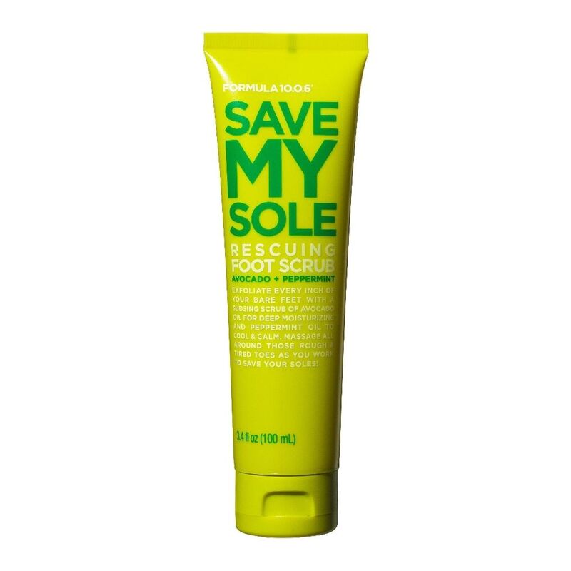 Formula 10.0.21 Save My Sole Rescuing Foot Scrub 100ml - Eucalyptus + Rosemary