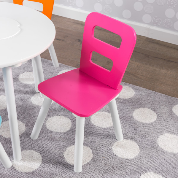 Kidkraft Round Storage Table & 4 Chair Set