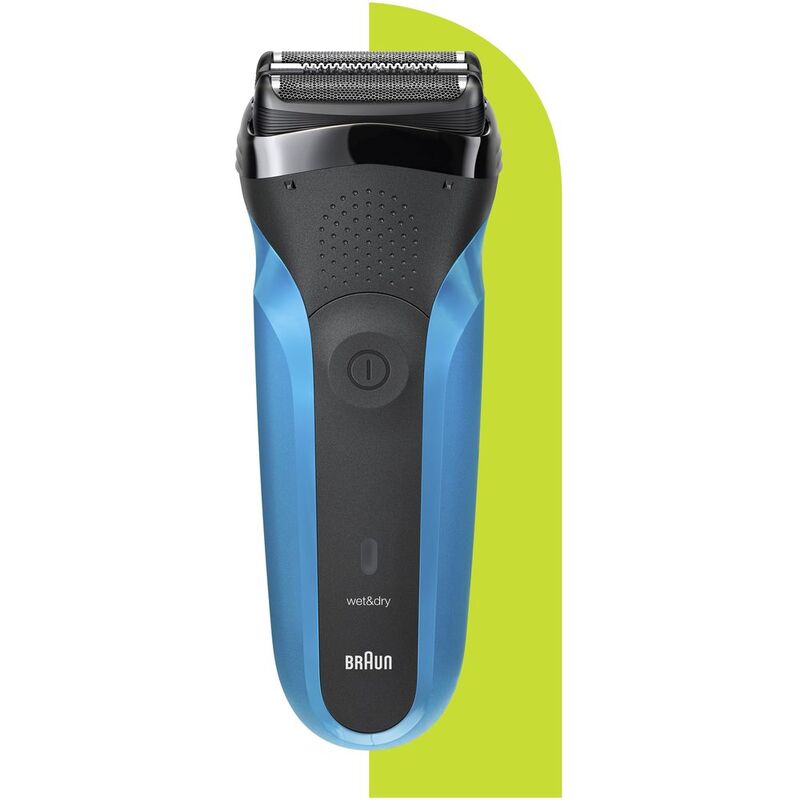 Braun Series 3 310BT Wet and Dry Shaver Black/Blue Braun Series 3 310BT Wet and Dry Shaver Black/Blue