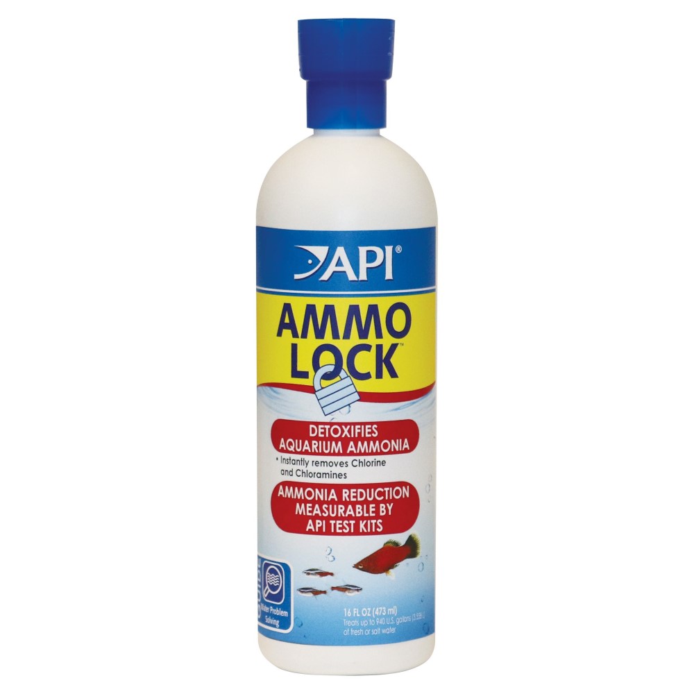 API Ammo-Lock Ammonia Detoxifier for Freshwater and Saltwater Aquariums 4 oz