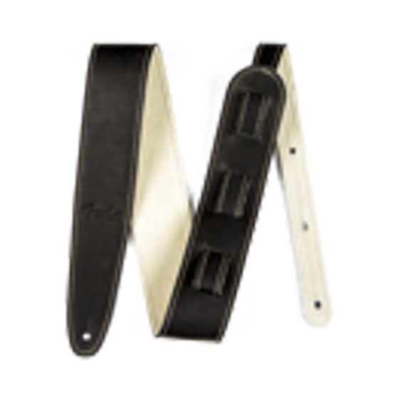 Fender Ball Glove Leather Guitar Strap - Black
