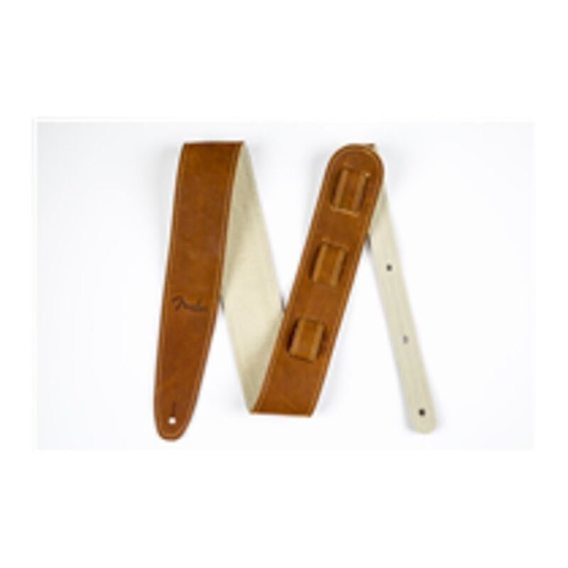 Fender Ball Glove Leather Guitar Strap - Brown