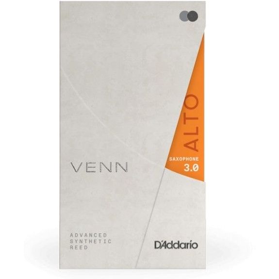 D'Addario VAS0120G2 VENN Generation 2 Alto Saxophone Reed - Strength 2.0 - Box of 1 Piece