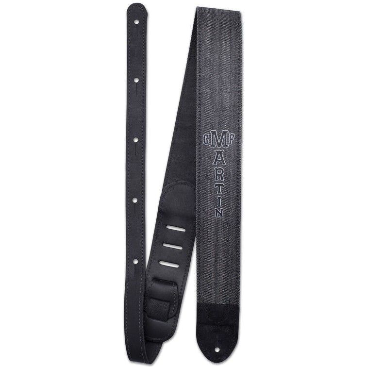 Martin Reversible Strap - Black Denim