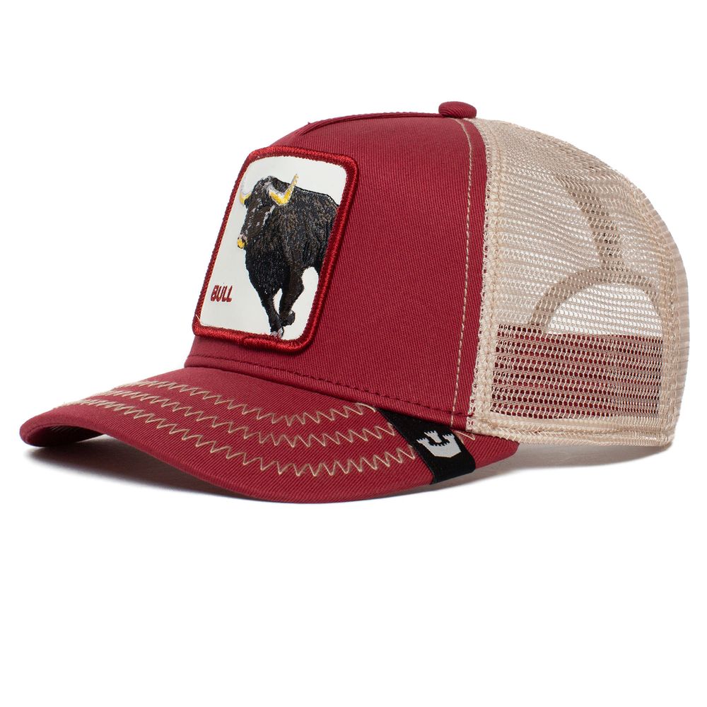 Goorin Bros The Bull Unisex Trucker Cap - Red