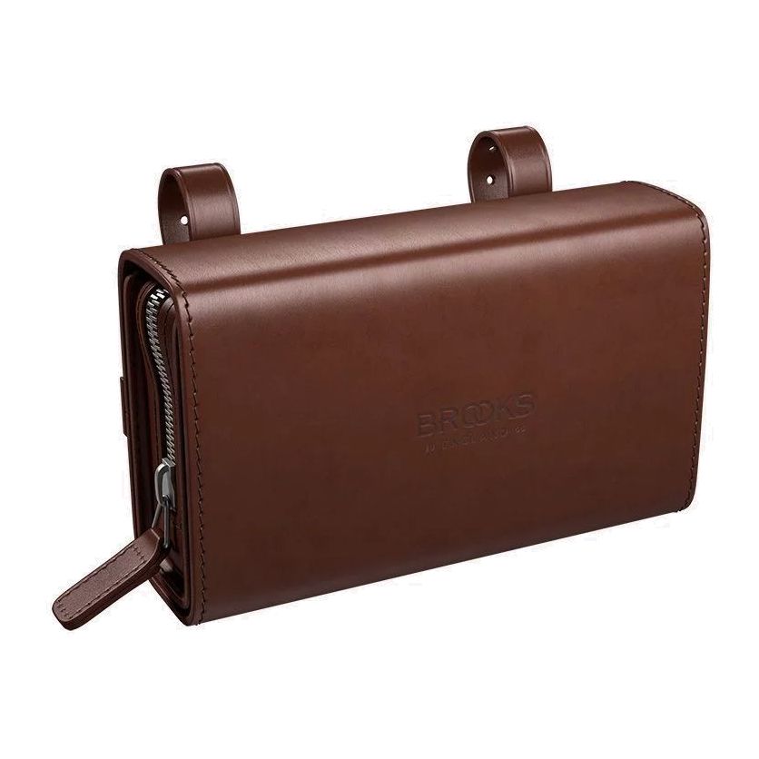 Brooks D-Shaped Saddle Bag Brown