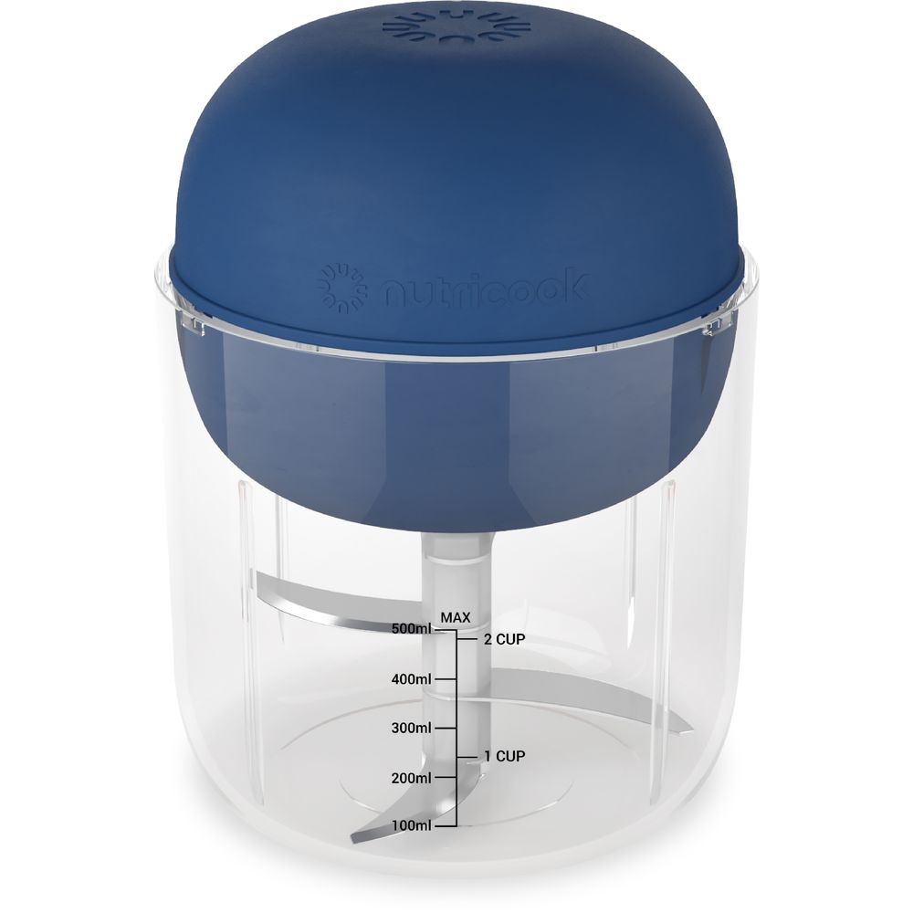 Nutricook Choppi Food Chopper- Blue