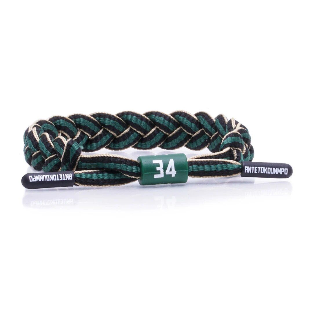 Rastaclat Giannis Antetokuonmpo Men's Bracelet Black/Green