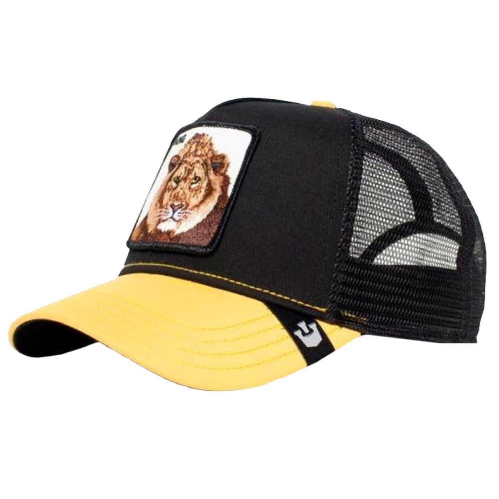 Goorin Bros The King Lion Unisex Trucker Cap - Gold