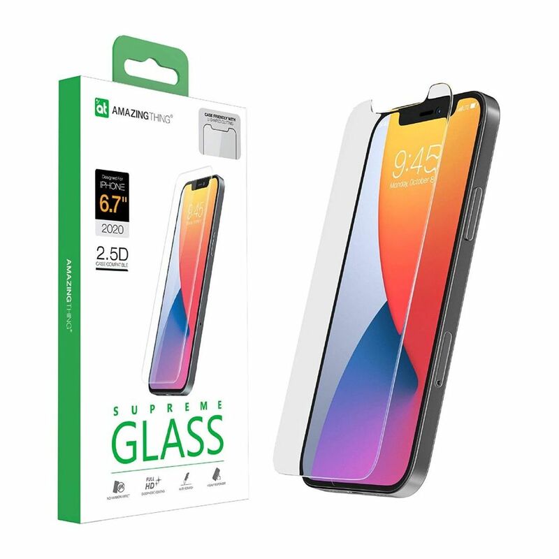 Amazing Thing 2.5D Crystal 0.33 with U Cut-Out for iPhone 12 Pro Max Amazing Thing 2.5D Crystal 0.33 with U Cut-Out for iPhone 12 Pro Max