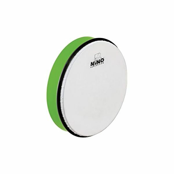 Nino Percussion NINO45GG ABS Plastic Hand Drum with Synthetic Head 8-Inch Grass Green Nino Percussion NINO45GG ABS Plastic Hand Drum with Synthetic Head 8-Inch Grass Green