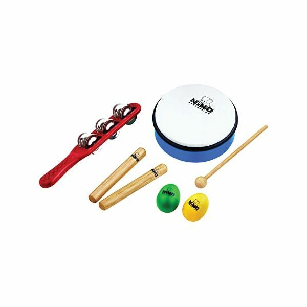 Nino Percussion Rhythm Instrument Assortment (Set of 5) Nino Percussion Rhythm Instrument Assortment (Set of 5)