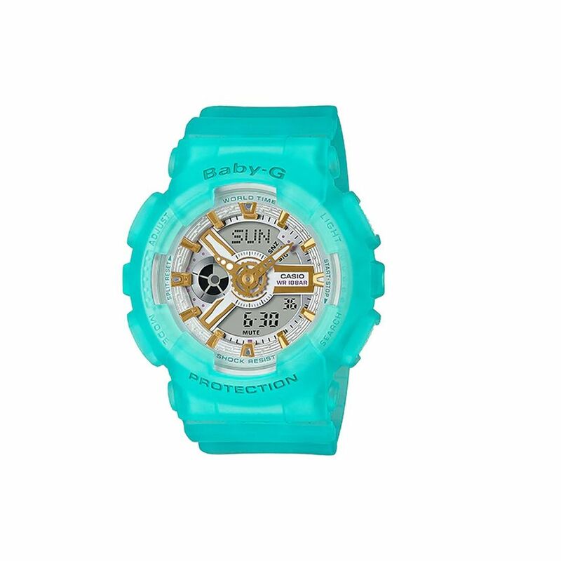 Casio Baby-G BA-110SC-2ADR Analog/Digital Watch - Blue Casio Baby-G BA-110SC-2ADR Analog/Digital Watch - Blue