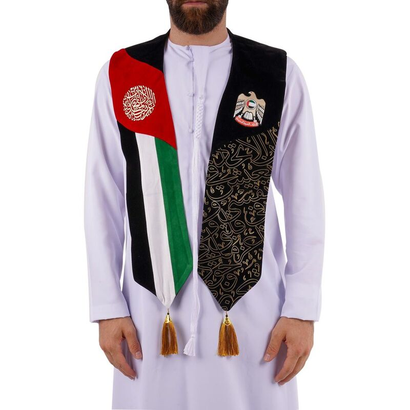 Rovatti Scarf UAE Flag 2020 Curve Scarf Rovatti Scarf UAE Flag 2020 Curve Scarf