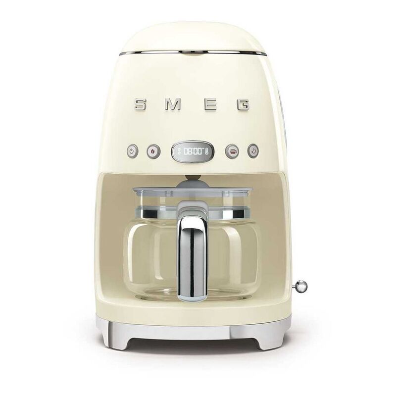SMEG Drip Filter Coffee Machine Cream SMEG Drip Filter Coffee Machine Cream