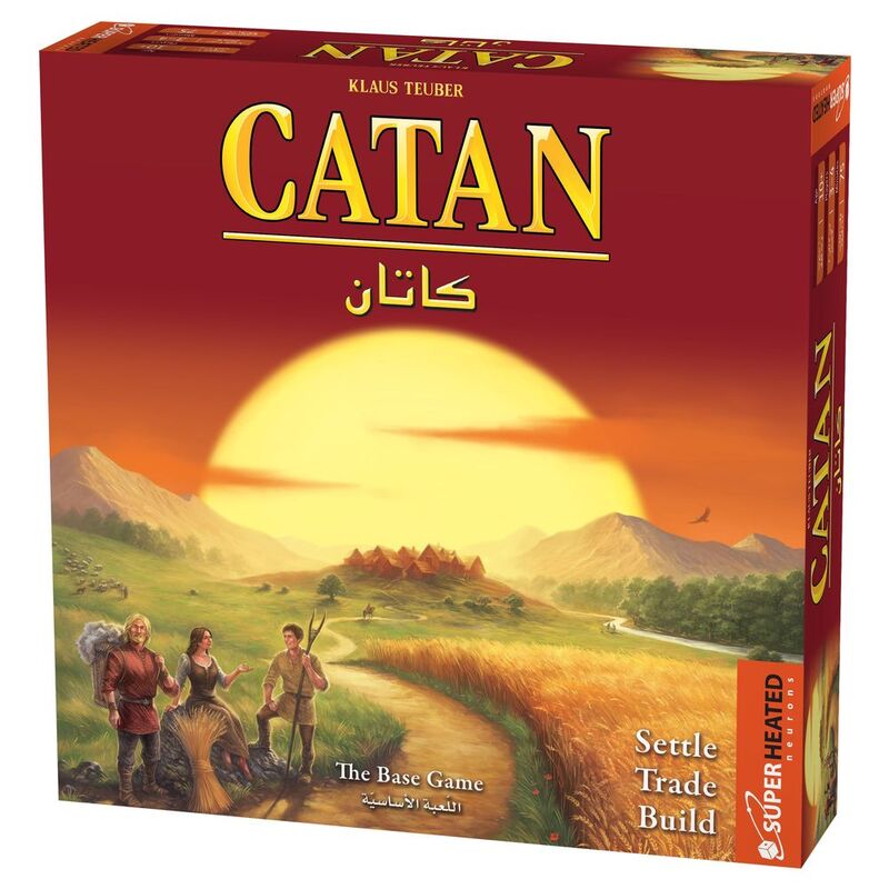 Catan - Base Game 3-4 Player (Arabic/English) Catan - Base Game 3-4 Player (Arabic/English)