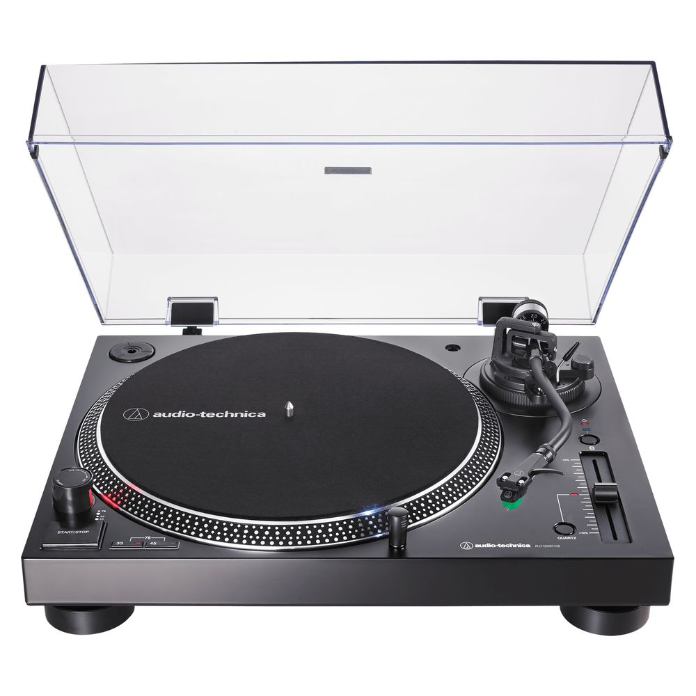 Audio-Technica AT-LP120XBT-USB Bluetooth Direct-Drive Turntable with Built-in Preamp - Black