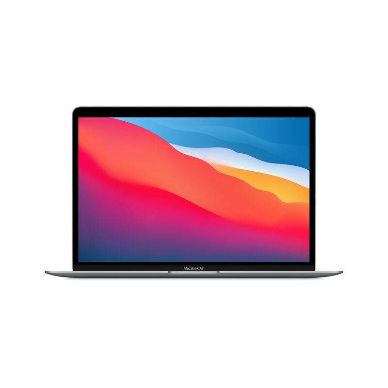 Apple MacBook Air 13-inch 256GB/8GB SSD Space Grey M1 Chip with 8-Core CPU/7-Core GPU (Arabic/English) Apple MacBook Air 13-inch 256GB/8GB SSD Space Grey M1 Chip with 8-Core CPU/7-Core GPU (Arabic/English)